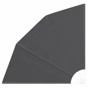 Vidaxl Zaslon za zasebnost na balkonu 140 x 140 cm Poliester Antracit