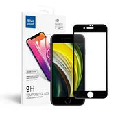Blue Star Kaljeno steklo za iPhone 7/8/SE 2020/SE 2022 (s celotnim lepljenjem) Blue Star 5D, črno