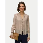 Vero Moda Srajca Irina 10338396 Bež Regular Fit