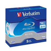 Verbatim Mediji BD-R DL 50 GB 6x BOX 5 kosov