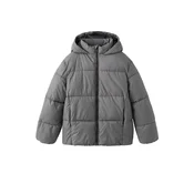 MANGO KIDS Zimska jakna AMERICA grafit