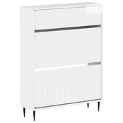 vidaXL Omara za čevlje ZWOLLE 78 x 24 x 103 cm Inženirski les
