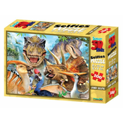 3D puzzle - Dino Selfie 100 kom