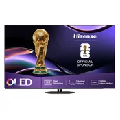 Hisense Televizor 55A85Q 55, OLED, 4K UHD, 120 Hz, Smart, VIDAA OS, Crni