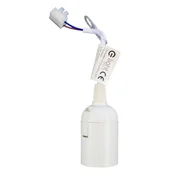 Ekolight Gradbeno grlo E27 z 12-cm kablom in priključno sponko Eko-Light