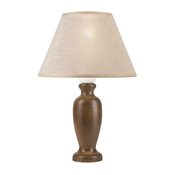 Stona lampa AMFORA 1xE27/60W/230V tamno braon/buk