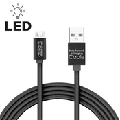 Delight 55442M-BK USB-MICROUSB KABEL ZA PUNJENJE
