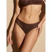Sinsay - Slip gacice sa dekorativnom cipkom - braon