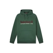 TIMBERLAND Majica rjava/zelena/bela