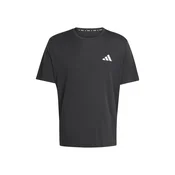 ADIDAS PERFORMANCE Funkcionalna majica Adi365 Essentials srebrno-siva/črna