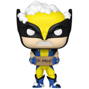 FUNKO Funko pop! Marvel: Holiday - Wolverine z znakom - zbirateljska vinilna figura - ideja za darilo - uradno blago - igrače za otroke in odrasle - filmi oboževalci - modelna številka za zbiratel, (20838252)