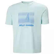 Helly Hansen HP RACE GRAPHIC T-SHIRT, moška majica, modra 34419