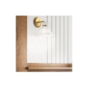 Alora Mood ALM-HALSTON-1WB-GD - Zidna lampa HALSTON 1xE14/40W/230V zlatna