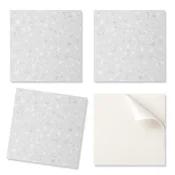 shumee PVC stenske ploščice samolepilne abstraktni teraco vzorec 20x20x20 cm