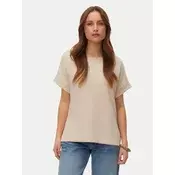 Vero Moda Bluza Hali 10339414 Bež Regular Fit