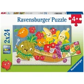 Ravensburger Sestavljanka Odraslo sadje 2x24 kosov