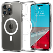 Ovitek Spigen Ultra Hybrid Mag za iPhone 14 Pro - white