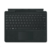 Microsoft Surface Pro Signature Keyboard (črna), komercialna, ENG