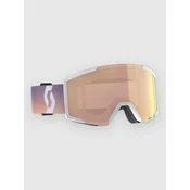 Scott Shield White/Soft Pink Goggle amp rose chrome s2