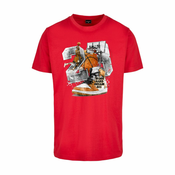 Mens T-Shirt Vintage Ballin - Red