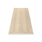 RugsX FLUX 461.124.SA110 volnena preproga OSTA - geometrijska, strukturna, loft bež/krem 80x140 cm, (5000265756)