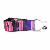 Polzatezna pasja ovratnica Greyhound z vzorcem, 5x33 - 53 cm