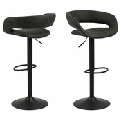 Grace barska stolica 54,5x48,5x104cm siva