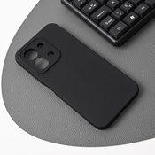 Maska za Xiaomi Redmi 15C mat crni Skin Silikon