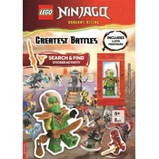 LEGO® NINJAGO®: Greatest Battles Search and Find Activity Book (with Lloyd minifigure and Golden Saber)