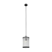 Zuma Line P0528-01F-P7AC - Luster na sajli SERGIO 1xE14/60W/230V crna