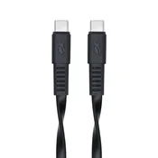 Kabel RivaCase PS6005 BK12 Type-C / Type-C cable, 1,2m black, 12/96