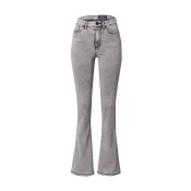 Noisy may Kavbojke NMSALLIE siv denim