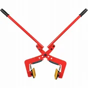 Rosfix Rodclamp 280KG – Vertikalni Dvižni Ročni Držalo Za Transport Blokov | 8–24 Cm, Nosilnost 280 Kg, Protizdrsni Podložki, (5000243731)