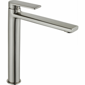 REA VERSO Brushed Nickel umivalna pipa High