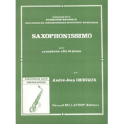 DERVAUX:SAXOPHONISSIMO ALTO SAX & PIANO