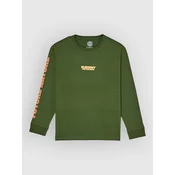 Element To The Top Kids Longsleeve T-Shirt bronze green