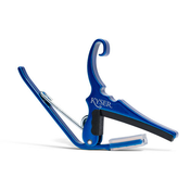 Kapodaster za akustično kitaro Quick-Change Blue Kyser