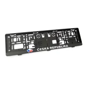 License Plate Frames (3D, Česká Republika, 2pcs)