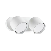 Ideal Lux - LED Stenski reflektor DODO 2xGX53/9W/230V bela