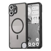 Hibridni ovitek HaloFrost II MagSafe za Nothing CMF Phone 2 Pro - black