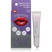 hello coco Needra Shot Lip Plumper sjajilo za usne s plumping efektom nijansa Crystal 8 g