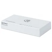 Manhattan Switch 5-Port Gigabit Ethernet, Plastic 560696