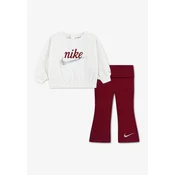 Nike Sportswear Komplet Swoosh bordo / srebrna / bela