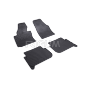 Rigum Tipske gumene patosnice za Volkswagen Caddy 5M 2005, Crne