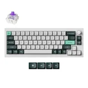 Keychron Keychron Q2 HE QMK Brezžična tipkovnica po meri/Popolnoma sestavljen gumb/Shell White/Gateron Nebula Switch/Q2H-P1, (5000120108)