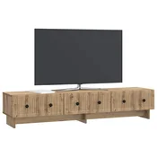 VIDAXL TV omarica, les, artisan hrast, 147x34,5x30 cm