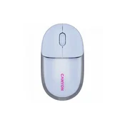 CANYON mouse OnClick 24 BT/ Wireless Transparent/Blue