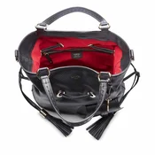 Ročna torba Lancel M Bucket Bag A10110TU Black