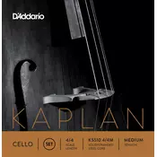DADDARIO žice za celo KAPLAN KS510 4/4M CELLO STRINGS MED
