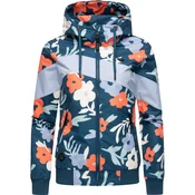 Ragwear Funkcionalna jakna Nuggie svetlo modra/petrol/oranžna/bela